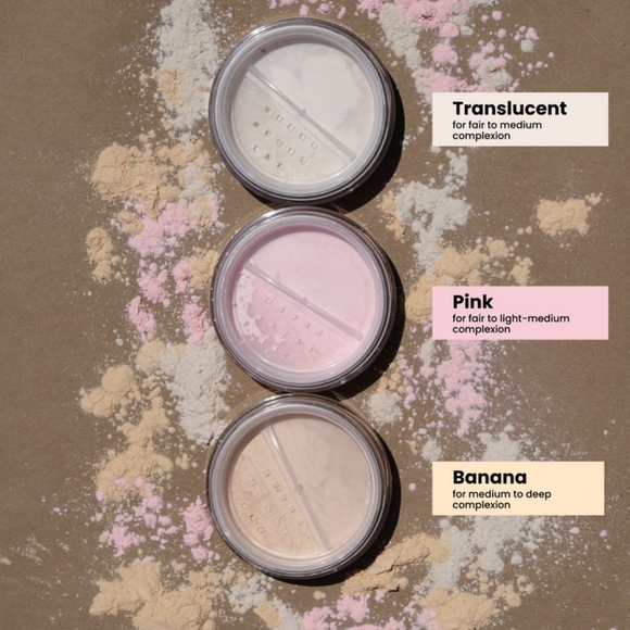 Half Caked Loose Setting Powder Translucent Natural Matte Finish Fair To Medium - Picture 5 of 5